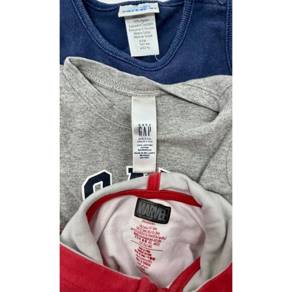 Baby Boy's - 3 One Piece Outfits - Size 0-3‎ Months - Picture 10 of 10